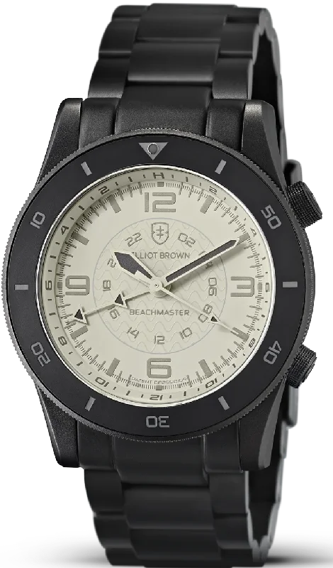 men's mechanical watches with moon phase display -Elliot Brown Beachmaster Ghost Gunmetal Grey PVD Bracelet D men's mechanical watches with moon phase display -Elliot Brown Beachmaster Ghost Gunmetal Grey PVD Bracelet D