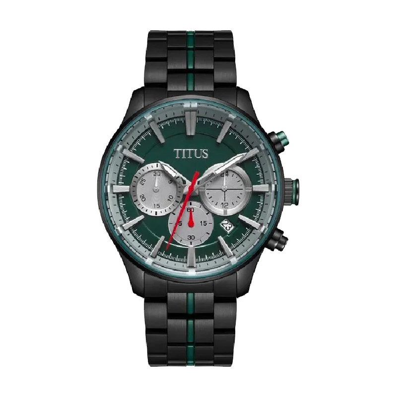 men's digital watches with timer display function -SOLVIL ET TITUS SABER W06-03282-008 CHRONOGRAPH QUARTZ MEN WATCH