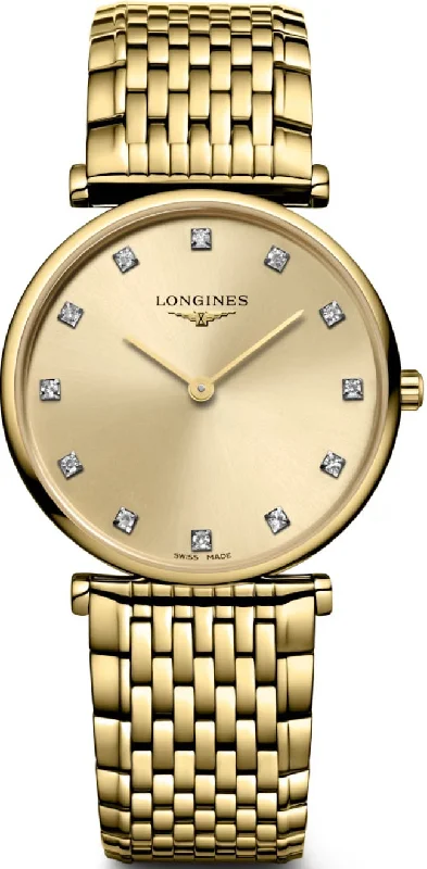 women's Longines date magnifier design watches -Longines La Grande Classique De Longines Ladies