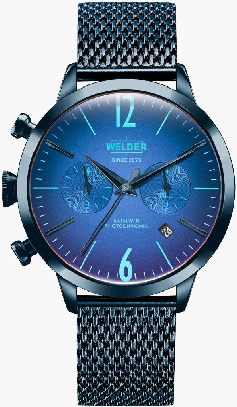 women's mechanical watches with water-resistant design -Welder Watch Moody Dual Time women's mechanical watches with water-resistant design -Welder Watch Moody Dual Time