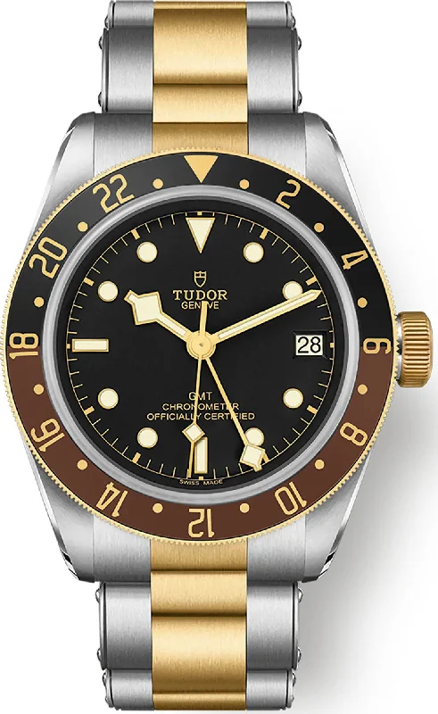men's mechanical watches with limited edition design -TUDOR Black Bay GMT S&G