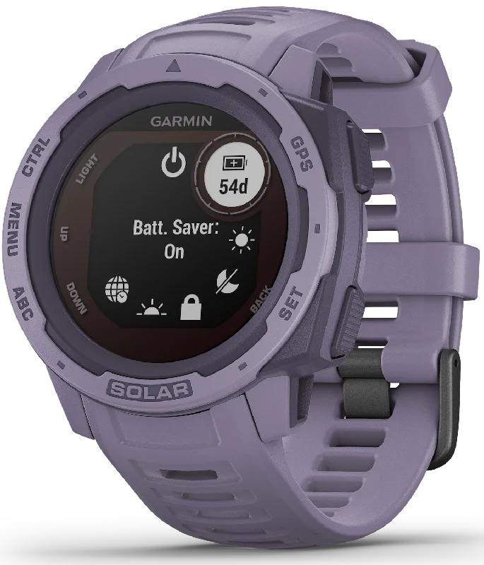 Smart Watches for Mens FAQ-Garmin Watch Instinct Solar Orchid D