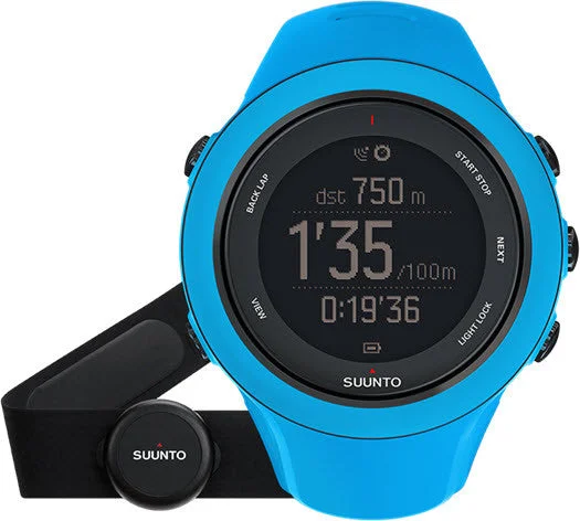 Mens Smart Watch Collection-Suunto Watch Ambit3 Sports Blue (HR) D