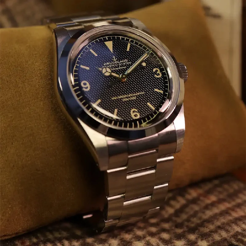 men's climbing watches with rugged design -Hruodland 36mm NH38 Vintage Men Watch F029 men's climbing watches with rugged design -Hruodland 36mm NH38 Vintage Men Watch F029