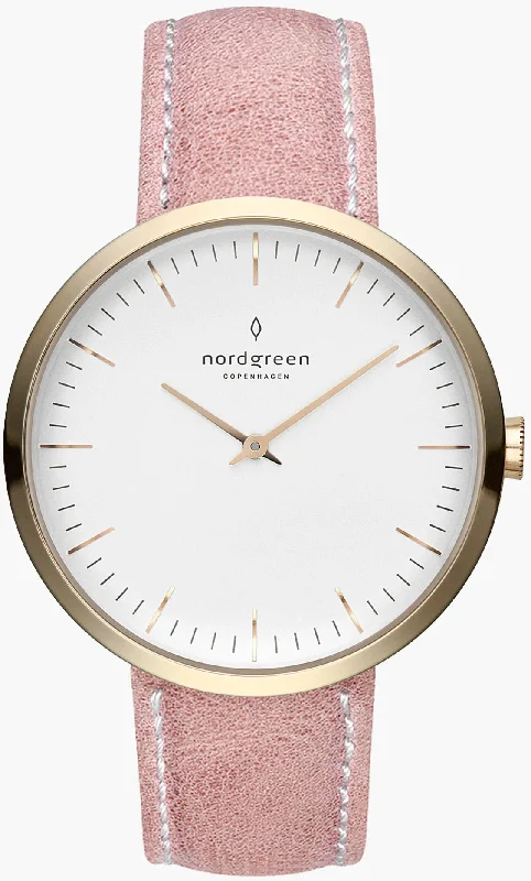 women's mechanical watches with tool-free strap change style -Nordgreen Infinity