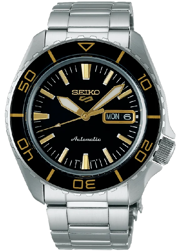men's Seiko Presage watches -Seiko 5 Sport SKX Blacktone Redux