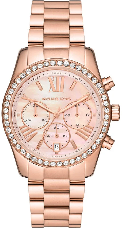 women's Michael Kors luxury watches -Michael Kors Lexington Pave Ladies