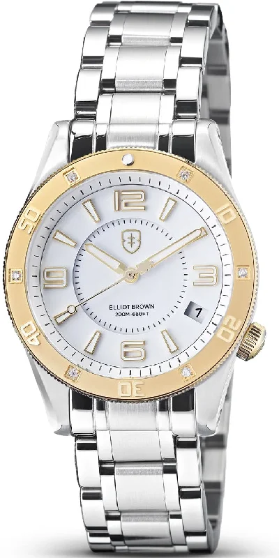 women's mechanical watches with alarm display function -Elliot Brown Bloxworth Hali Bloxworth Hali White D women's mechanical watches with alarm display function -Elliot Brown Bloxworth Hali Bloxworth Hali White D