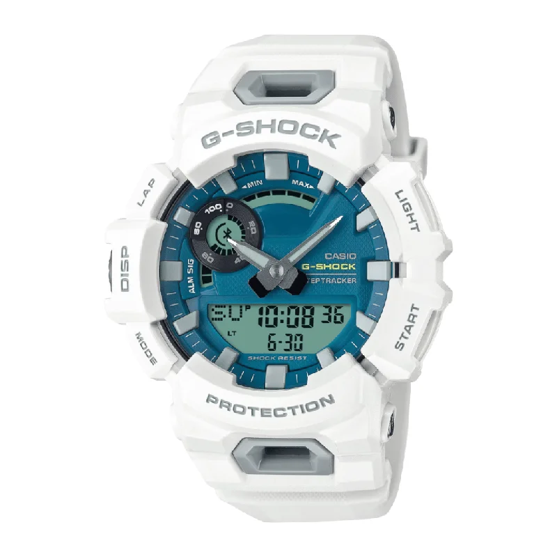 best men's Cartier watches -CASIO G-SHOCK GBA-900CB-7ADR G-SQUAD WHITE MEN WATCH