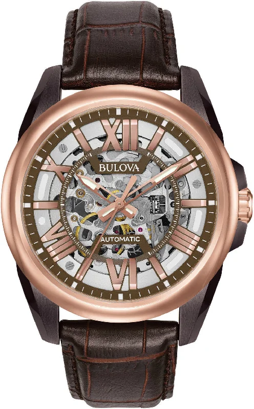 men's mechanical watches with manual winding -Bulova Automatic Mens