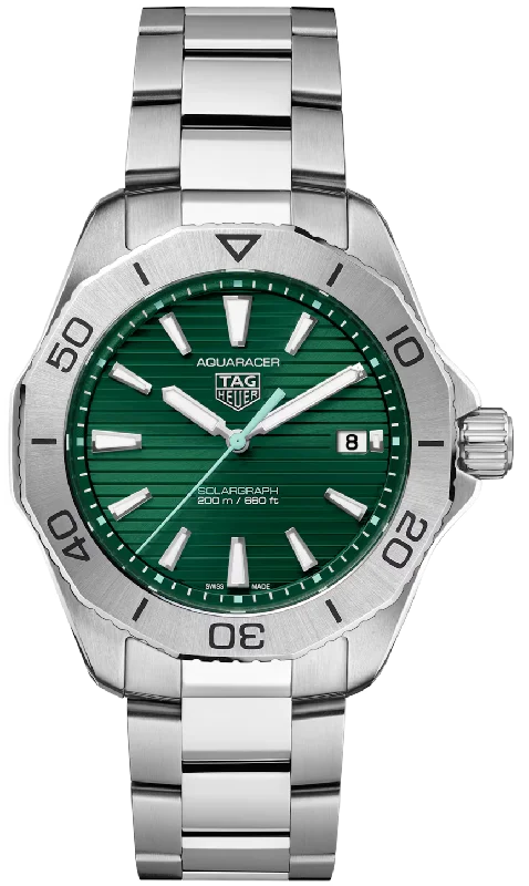 men's mechanical watches with C3 SuperLuminova display function -TAG Heuer Aquaracer Professional 200 Solargraph 40 men's mechanical watches with C3 SuperLuminova display function -TAG Heuer Aquaracer Professional 200 Solargraph 40