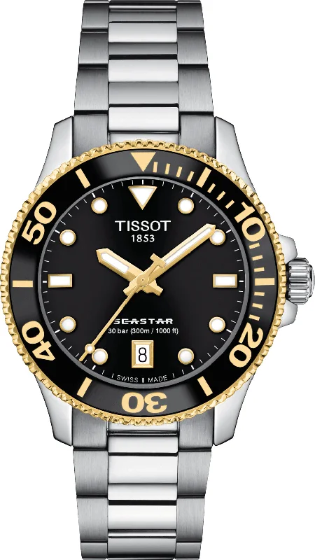 affordable women's Tissot watches -Tissot Seastar 1001
