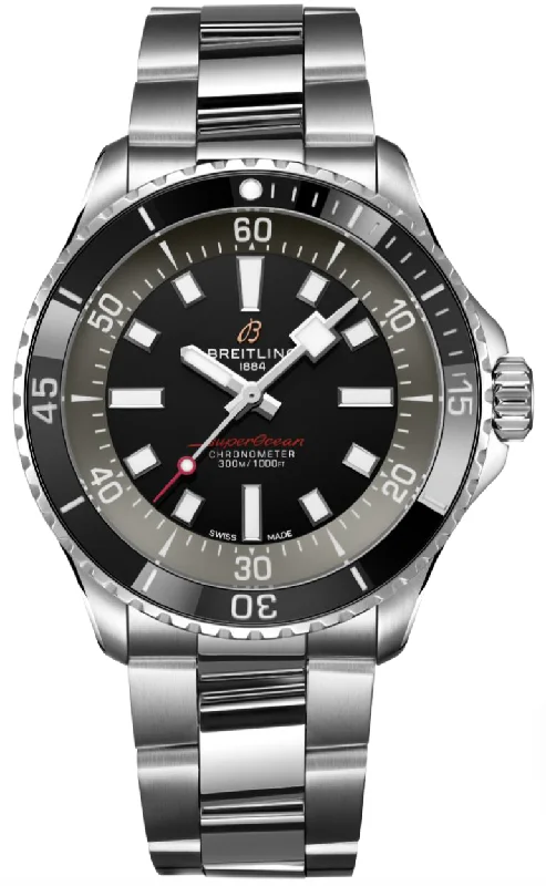 men's mechanical watches with monogram engraving design -Breitling Superocean Automatic 42 Bracelet Limited Edition men's mechanical watches with monogram engraving design -Breitling Superocean Automatic 42 Bracelet Limited Edition