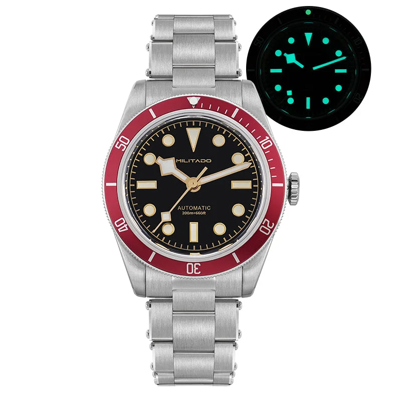 Red Bezel- BGW9 lume