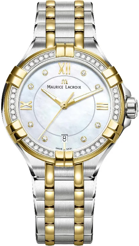 Fashion trends featuring women's Maurice Lacroix watches -Maurice Lacroix Watch Aikon 3 Hands Ladies Fashion trends featuring women's Maurice Lacroix watches -Maurice Lacroix Watch Aikon 3 Hands Ladies