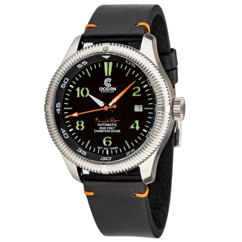 top men's skeletonized timepieces -Ocean Crawler Champion Diver Automatic Barracuda Limited Edition top men's skeletonized timepieces -Ocean Crawler Champion Diver Automatic Barracuda Limited Edition