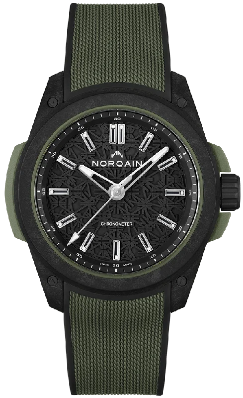 men's mechanical watches for surfing enthusiasts -Norqain Wild One & Norteq Black Khaki Mesh