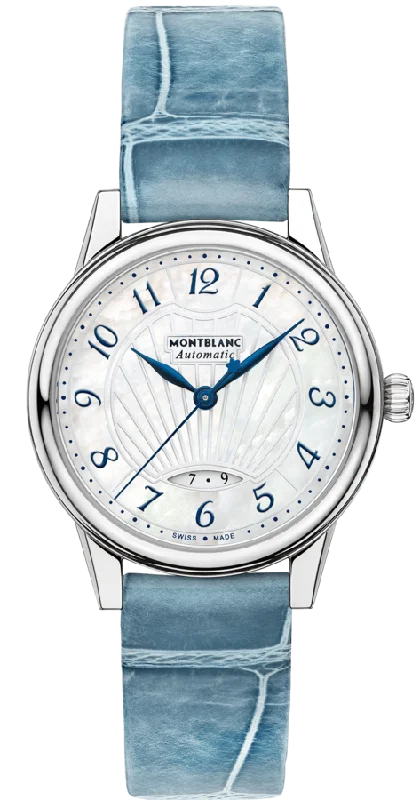 women's mechanical watches with vibration alert design -Montblanc Watch Boheme Automatic Date