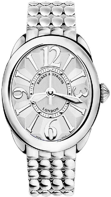 women's mechanical watches with date display -Backes & Strauss Watch Regent Steel 3643 women's mechanical watches with date display -Backes & Strauss Watch Regent Steel 3643