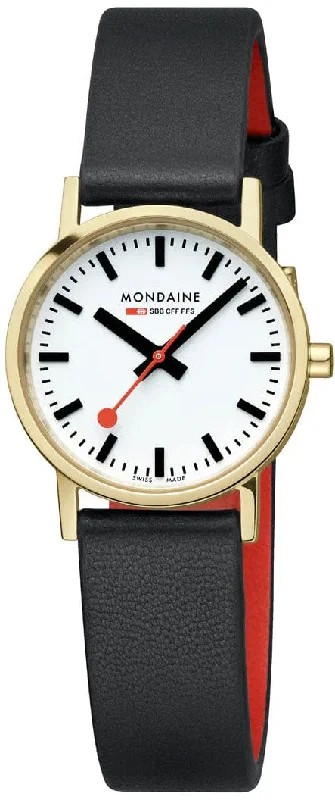 Women Mondaine watches for casual outings -Mondaine Classic White Ladies