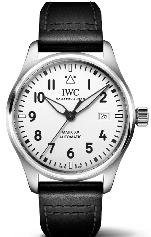 men's mechanical watches with scratch-resistant design -IWC Pilots Automatic Mark XX men's mechanical watches with scratch-resistant design -IWC Pilots Automatic Mark XX