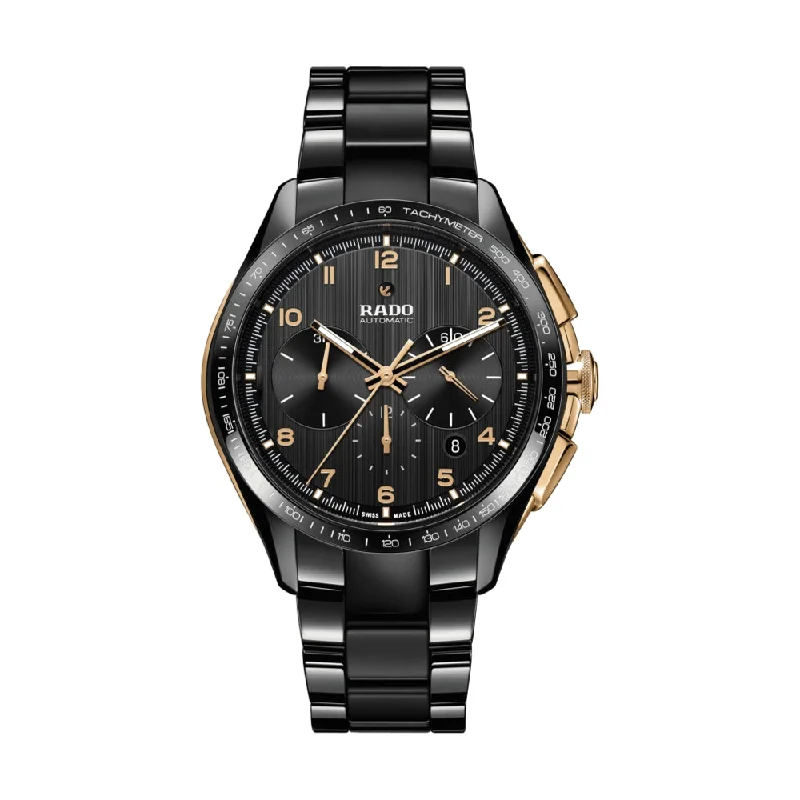 men's pilot watches with silicone style straps -Hyperchrome Automatic Chronograph 45mm