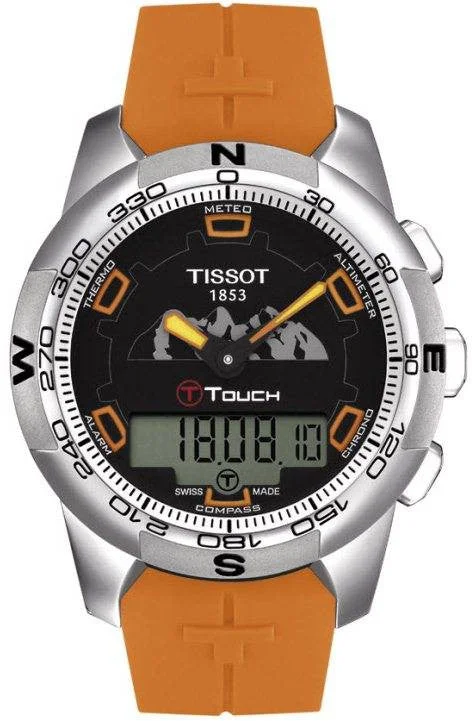 Smart Watches for Mens Personalized-Tissot Watch T-Touch II Jungfraubahn