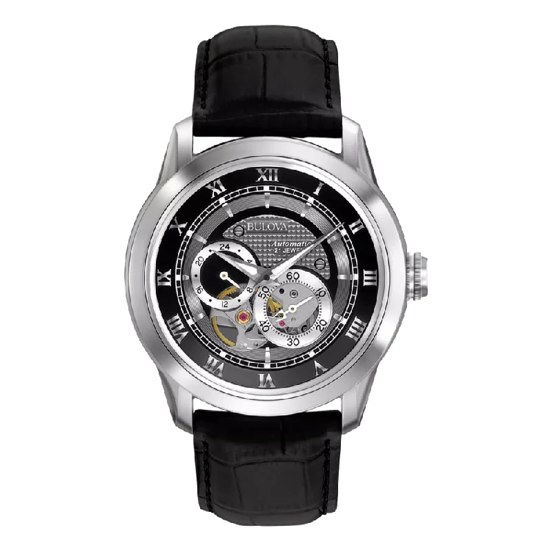 affordable men's field watches -Sutton Black Dial