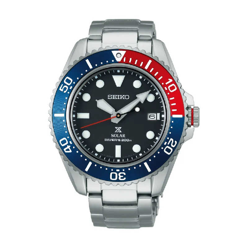 men's dive watches with automatic winding -SEIKO PROSPEX SNE591P1 COMPACT SOLAR DIVER MEN WATCH