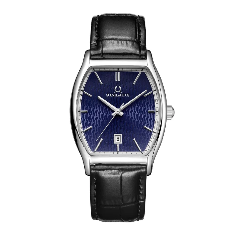 men's digital watches for fishing -SOLVIL ET TITUS BARISTA W06-03325-002 3 HANDS DATE QUARTZ MEN WATCH men's digital watches for fishing -SOLVIL ET TITUS BARISTA W06-03325-002 3 HANDS DATE QUARTZ MEN WATCH