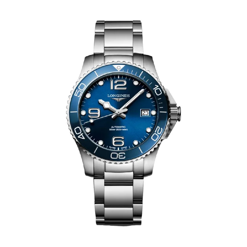 limited-edition dress-HydroConquest Blue Dial 39mm