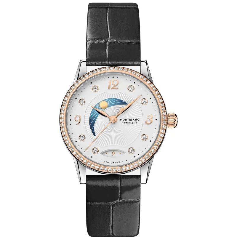 women's mechanical watches with month display function -Montblanc Watch Boheme Day Night