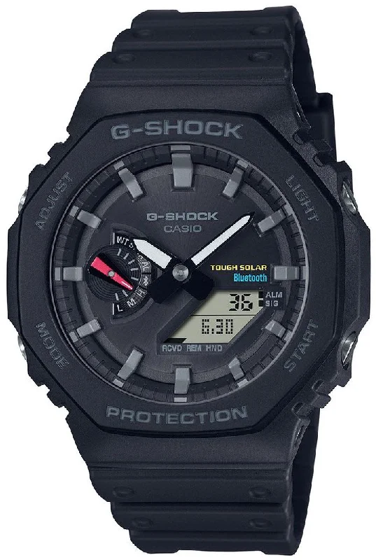 men's mechanical watches with hand-wound design -G-Shock 2100 Tough Solar Bluetooth