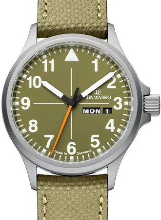 Men's Hybrid Dress Watches-DK36 Olive