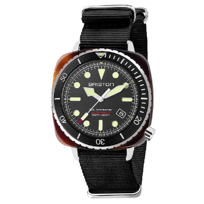 high-end men's skeletonized watches with exhibition case -Briston Clubmaster Diver Pro Black high-end men's skeletonized watches with exhibition case -Briston Clubmaster Diver Pro Black