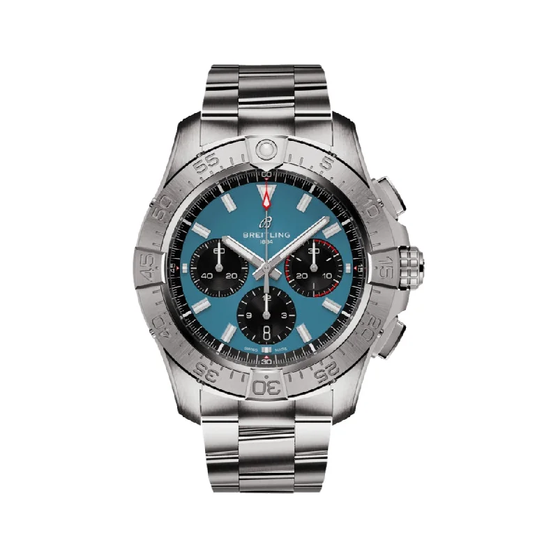 men's field watches with water-resistant style design -Avenger B01 Chronograph 44 Blue Dial