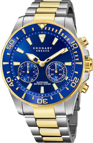 Mens Smart Watch Box-Kronaby Divers Smartwatch Mens
