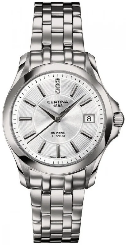 women's Certina with mechanical display function -Certina DS Prime Lady Round Quartz women's Certina with mechanical display function -Certina DS Prime Lady Round Quartz