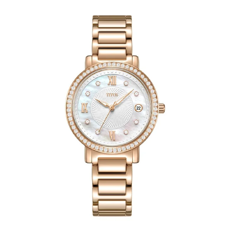 women's mechanical watches with kinetic design -SOLVIL ET TITUS CHANDELIER W06-03200-003 3 HANDS DATE QUARTZ WOMEN WATCH women's mechanical watches with kinetic design -SOLVIL ET TITUS CHANDELIER W06-03200-003 3 HANDS DATE QUARTZ WOMEN WATCH