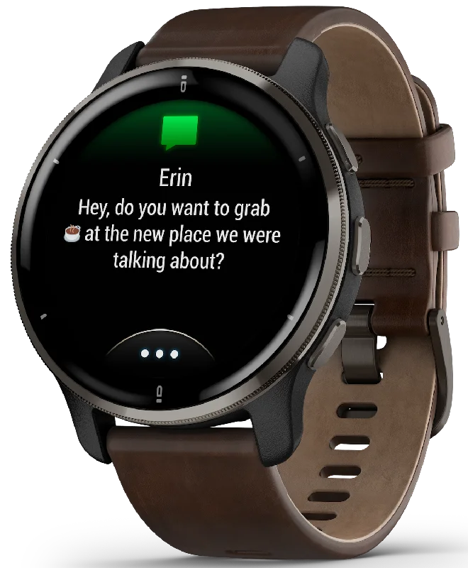 Mens Smart Watches Heart Rate Variability-Garmin Watch Venu 2 Plus