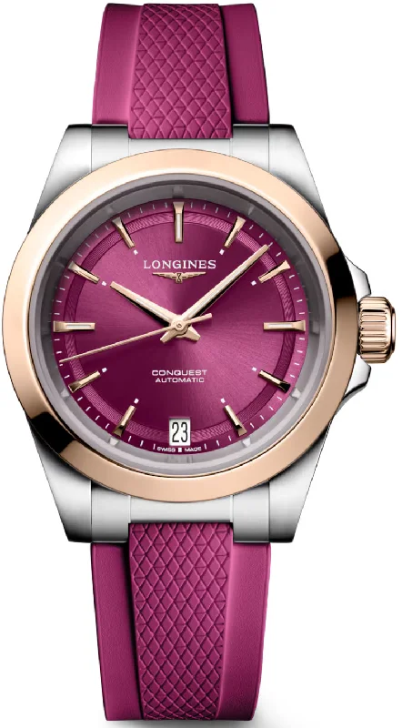 women's Longines chronograph design for functionality -Longines Conquest Ladies