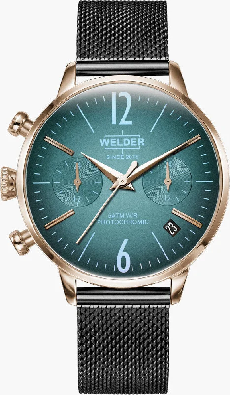 affordable women's mechanical watches -Welder Watch Moody Dual Time