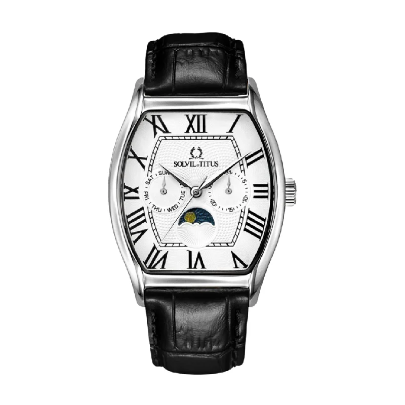 men's digital watches with monogram engraving display -SOLVIL ET TITUS BARISTA W06-03219-001 MULTI-FUNCTION QUARTZ MEN WATCH men's digital watches with monogram engraving display -SOLVIL ET TITUS BARISTA W06-03219-001 MULTI-FUNCTION QUARTZ MEN WATCH