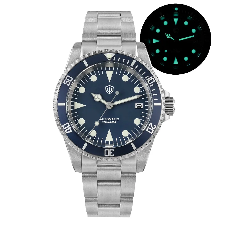 men's dive watches with futuristic style -★Spring Sale★Watchdives WD5513 38mm Vintage Sub Dive Watch