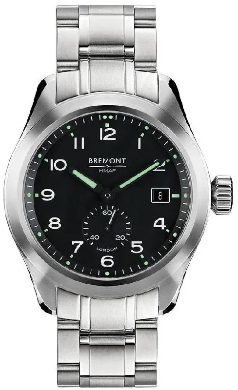 men's mechanical watches with backlight display function -Bremont Armed Forces Broadsword Bracelet
