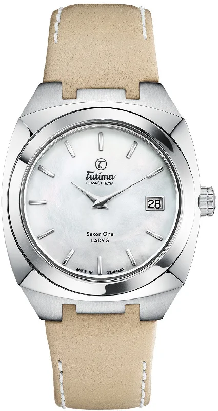 women's mechanical watches with vintage style -Tutima Saxon One Lady S