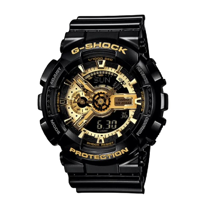 men's Cartier leap year design watches -CASIO G-SHOCK GA-110GB-1ADR SPECIAL COLOR MODELS BLACK GOLD WATCH men's Cartier leap year design watches -CASIO G-SHOCK GA-110GB-1ADR SPECIAL COLOR MODELS BLACK GOLD WATCH