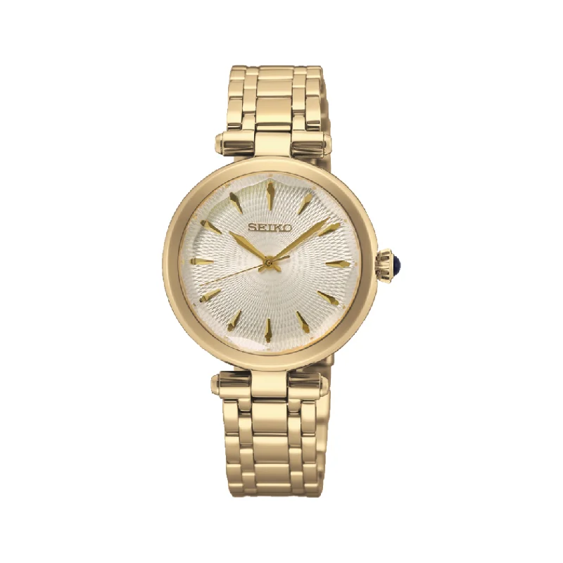 women's mechanical watches with kinetic display -SEIKO SRZ554P1 CLASSIC QUARTZ WOMEN WATCH