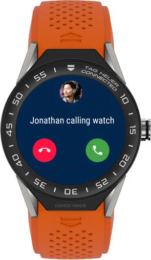 Mens Smart Watch Review Site-TAG Heuer Watch Connected Modular 45 Smartwatch