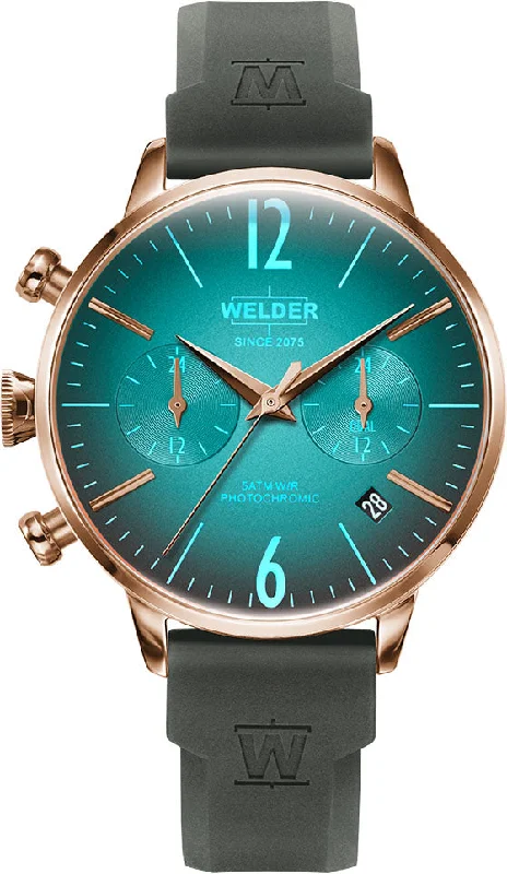 women's mechanical watches for formal events -Welder Watch Moody Dual Time
